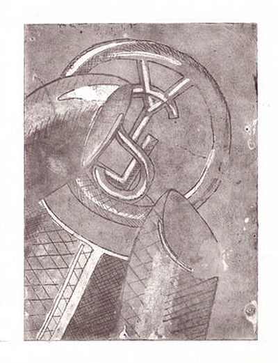 Anielka Hampson Print Untitled 2 [lipstick]